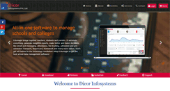 Desktop Screenshot of dicorinfosystems.com